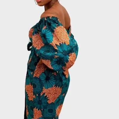 Amara Wrap Midi Dress